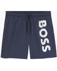 BOSS - Boss Octopus Swim Shorts - Lyst