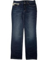 Burberry - Straight Fit 5 Pocket Jeans Denim - Lyst