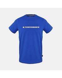 Aquascutum - Wordmark Crew Neck Short Sleeve Regular Fit T-Shirt - Lyst