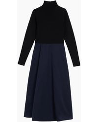 Ted Baker - Chira Knit Bodice Dress With Wrap Skirt - Lyst