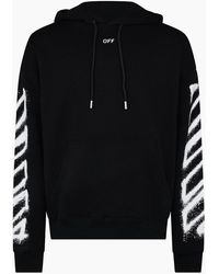 Off-White c/o Virgil Abloh - Off Spray Arrow Hoody - Lyst