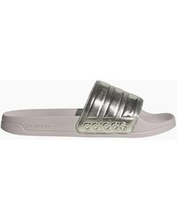 adidas - Adilette Slides With Three Stripes - Lyst