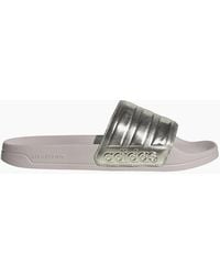 adidas - Adilette Slides With Three Stripes - Lyst