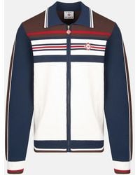 CASABLANCA - Cafe Stripe Zip Up Jacket - Lyst