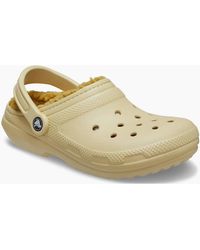 Crocs™ - Classic Lined Thermoplastic Sesame Clogs - Lyst