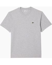 Lacoste - Th7318 Classic Fit Cotton T-Shirt - Lyst