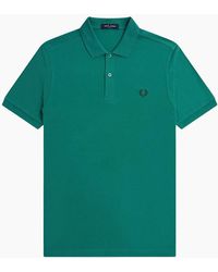 Fred Perry - Deep Mint Polo Shirt - Lyst