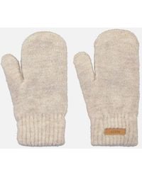 Barts - Witzia Comfy Knitted Fleece Lines Mittens - Lyst