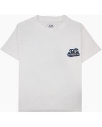 C.P. Company - Undersixteen 30/1 Artisanal Prints T Shirt 103 - Lyst