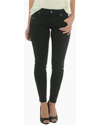 DIESEL - Grupee-Ankle 0R84A Denim Jeans Super Slim Skinny Zip Fly - Lyst
