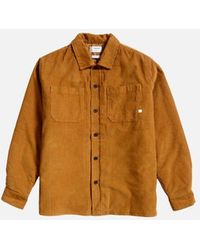 Farah - Hunter Quilted Corduroy Overshirt - Lyst