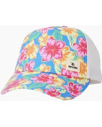 Rip Curl - Rip Curl Mixed Yardage Trucker Cap - Lyst