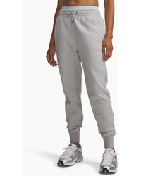 Under Armour - Icon Regular Fit Solid Patterned Joggers - Lyst