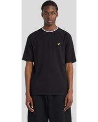 Lyle & Scott - Tipped Track T-Shirt - Lyst