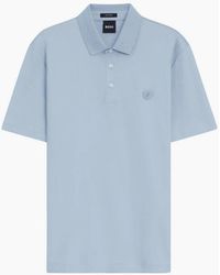 BOSS - C-Parris 01 Sky Mercerised Polo Shirt - Lyst