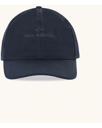 Paul & Shark - Cotton Baseball Hat With Embroidery - Lyst