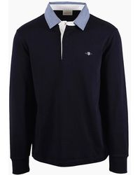 GANT - Classic Heavy Rugger - Lyst