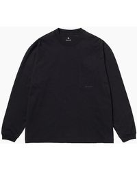 Snow Peak - Snow Peak Og Mercerized Long Sleeve T-Shirt - Lyst