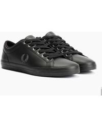 Fred Perry - Baseline Leather Trainers - Lyst