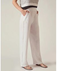 James Lakeland - Relaxed Linen Trousers - Lyst