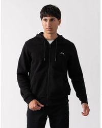 Lacoste - Fleece Full-Zip Hoodie - Lyst
