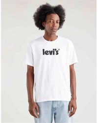 Levi's - Levi's Relaxed Fit Crew Neck Short Sleeve Boyfriend T-Shirt - Lyst