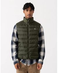 GANT - Light Down Shield Logo Gilet - Lyst