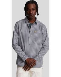 Lyle & Scott - Checked Gingham Shirt - Lyst