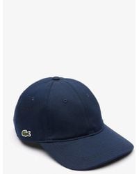 Lacoste - Twill Cap - Lyst