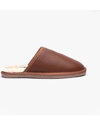 Hush Puppies - Coady Leather Slipper Classic Slippers Tan - Lyst