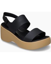 Crocs™ - Brooklyn Sky Eva /Cashew Sandals - Lyst