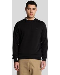 Lyle & Scott - Superfine Cotton Crew Neck Sweatshirt - Lyst