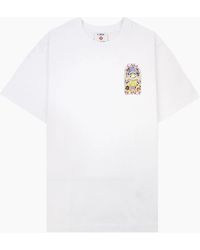 CASABLANCA - Tennis Landscape Short Sleeve T-Shirt Bright - Lyst
