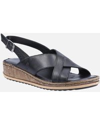 Hush Puppies - Elena Leather Wedges - Lyst