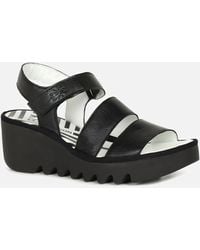 Fly London - Bexy Wedge Heel Sandals - Lyst