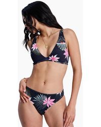 Roxy - Paradise Fleur Bikini Bottoms - Lyst