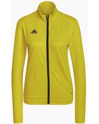 adidas - Funnel Neck High Collar Long Sleeve Jersey Athletic Top - Lyst