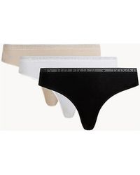 Tommy Hilfiger - 3-Pack Logo Lace Thongs, /Misty Blush - Lyst