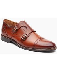 Base London - Henley Monk Shoes - Lyst