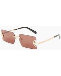 Off-White c/o Virgil Abloh - Surprise Rectangle Rimless Sunglasses - Lyst
