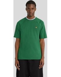 Lyle & Scott - Tipped Track T-Shirt - Lyst