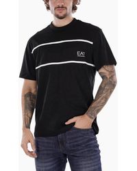 Armani - Ea7 T Shirt Emporio Cotton Tee - Lyst