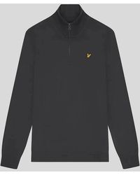 Lyle & Scott - Lyle & Scott Loopback Quarter-Zip Sweatshirt - Lyst