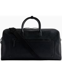 Ted Baker - Landers Recycled Leather Holdall Bag - Lyst