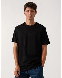ARMANI EXCHANGE - Regular Fit Mercerised Cotton T-Shirt - Lyst