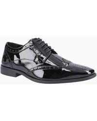 Hush Puppies - Elliot Brogue Patent Shoes - Lyst