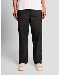 Lyle & Scott - Everyday Straight Leg Trousers - Lyst