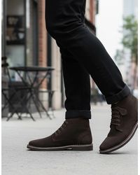 Popps - Ranger Desert Boots Dark - Lyst