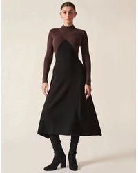James Lakeland - Colour-Block Knit Dress - Lyst