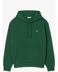 Lacoste - Fleece Classic Fit Hoodie - Lyst